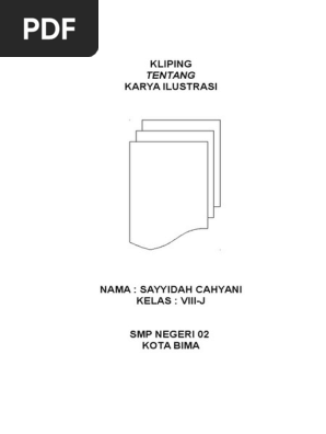 Contoh Gambar  Kartun  Karikatur  Komik Ilustrasi  Karya 