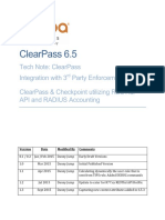 CPPM TechNote - 3rd Party Enforcement Points (CheckPoint) v1.3 PDF
