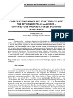 UTF-8_en_[Studies in Business and Economics] Corporate Initiatives and Strategies to Meet the Environmental Challenges – Contributions Towards a Green Economic Development