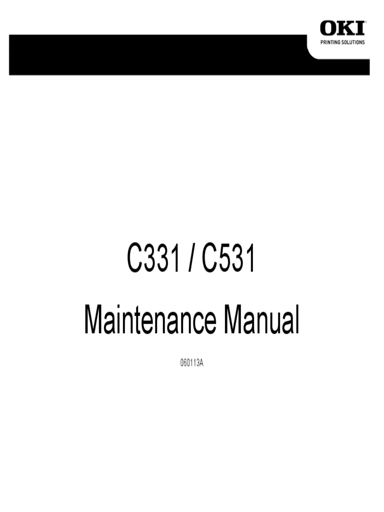 C331 C531 Maintenance Manual Rev 2 Computer Networking Computing
