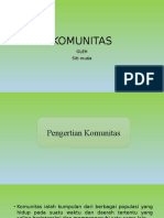 Komunitas