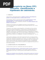 Resumo litisconsorcio