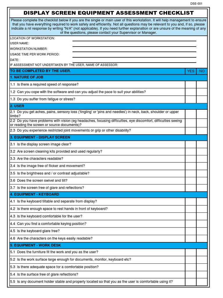DSE Assessment Chair Computer Keyboard