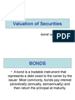 Bond Valuation 