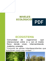 Niveles de Ecologia