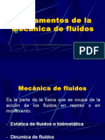 Fundamentos de La Mecánica de Fluidos