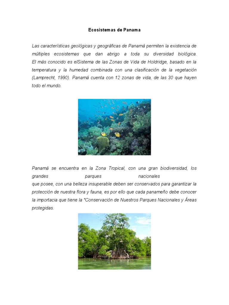 Ecosistemas de Panama
