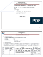 Programaciã“n Curricular Anual 2015