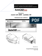 Autocad 2000 3d Modelando Uma Casa (1)