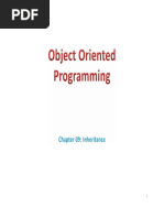 Object Oriented Programming Inheritance