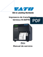 Curso Reparacion Impresoras - Manual Termica Sato - Sept. 28 de 2.016