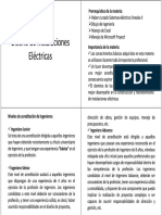 Elementos para el diseño eléctrico, en El Salvador.