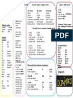 French Tenses for Dummies