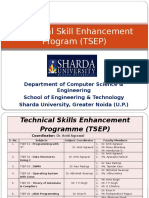 Technical Skill Enhancement Program (TSEP)