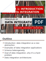 Data Integration: An Introduction to Principles and Applications