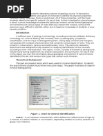 Mineral Identification Lab