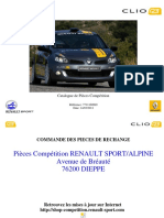 Renault Clio R3 Catalogue