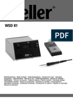 Manual Instrucciones WSD 81