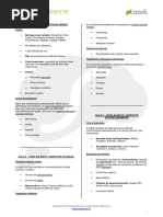 Resumo da Região Nordeste