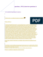 FPGA Interview Questions