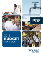 2016 Budget Tax Rates Guide