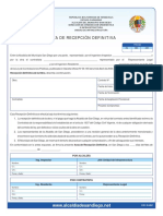 Acta Recepcion Definitiva PDF