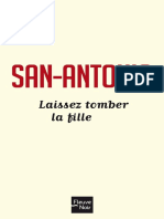 San-Antonio Laissez Tomber La Fille