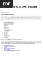 Download MS office Excel 2007200320021997 by Raghavendra yadav KM SN32567803 doc pdf