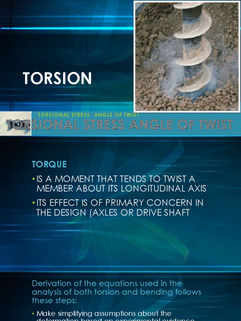 Torsion 2 | PDF | Deformation (Mechanics) | Rotation Around A Fixed Axis