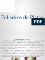 8º Ano Poliedros de Platão