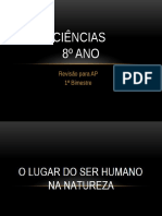 8º Ano - Revisão AP 1º BIM