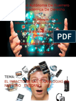 El Impacto de Las Tecnologias en Nuestro Entorno