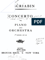 Scriabin Piano Concerto 3