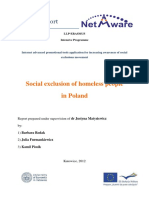 Social Exclusion of Homeless People in Poland PDF