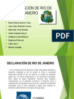 Declaración de Rio de Janeiro