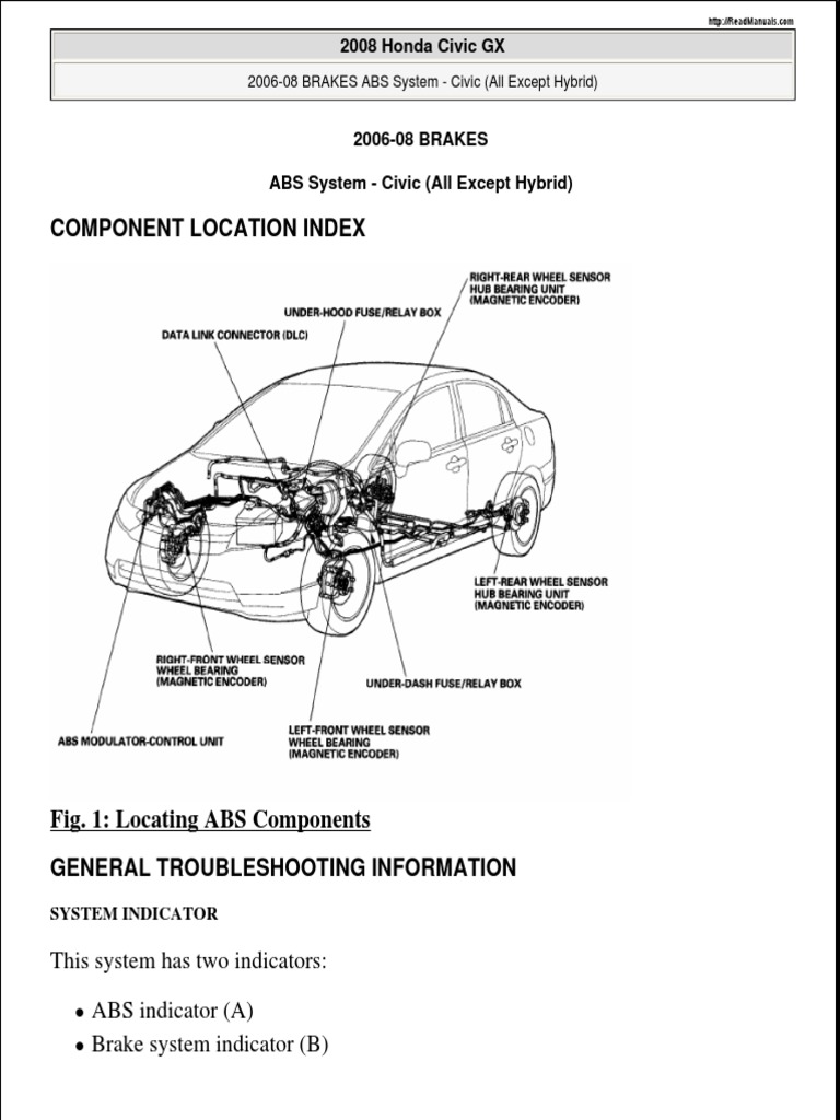 2009 HONDA CIVIC SERVICE MANUAL PDF visual data 4