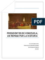 Presidentes de Venezuela - Un Repaso Por La Historia