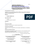 8 Caracteristicas de La Presentación Del Informe o Trabajo Final