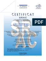 Certificat Iso Echipot