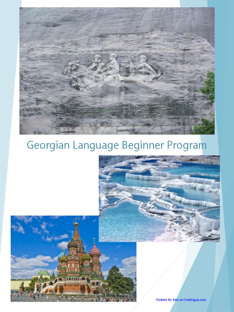 Language Lessons Georgian | PDF | Linguistics