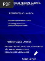 NUT 133 Fermentação Lática Setembro 2016