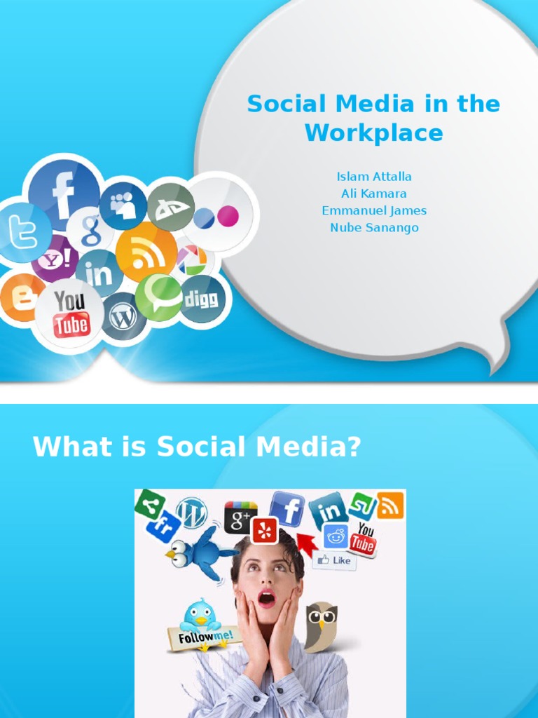 Social Media's Impact in the Workplace | PDF | Social Media | Popular ...