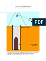 Perforación a percusión: funcionamiento y componentes