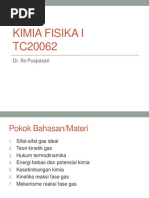 Kimia Fisika 1 Minggu 1 PDF