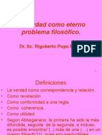 La Verdad Como Eterno Problema Filosofico