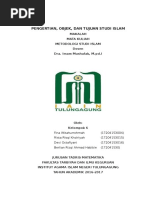 Download PENGERTIAN OBJEK DAN TUJUAN STUDI ISLAM by Alpa Beta Gama Santi SN325709851 doc pdf