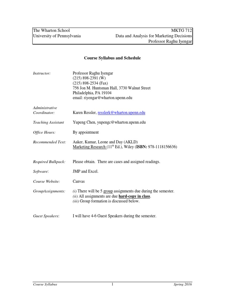 Marketing Analytics Course Overview | PDF | Analytics | Lecture