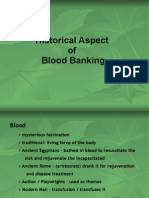 Blood Banking History