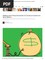 Download WeWork Used These Documents to Convince Investors Its Worth Billions - BuzzFeed News by Cara Cheng SN325714585 doc pdf
