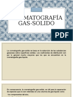 Cromatografía Gas Solido